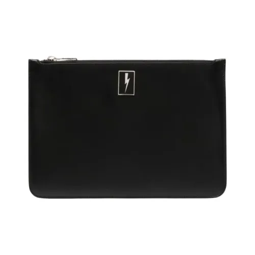 Neil Barrett Телячья кожа Клатч Мужской Черный