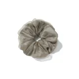 Серый - Резинка для волос