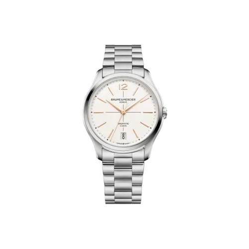 Baume Mercier Автоматический Механический Механизм Унисекс Часы 39 мм Бежевые