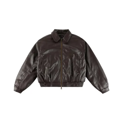 Dime MTL FW25 Кожа Куртка Унисекс