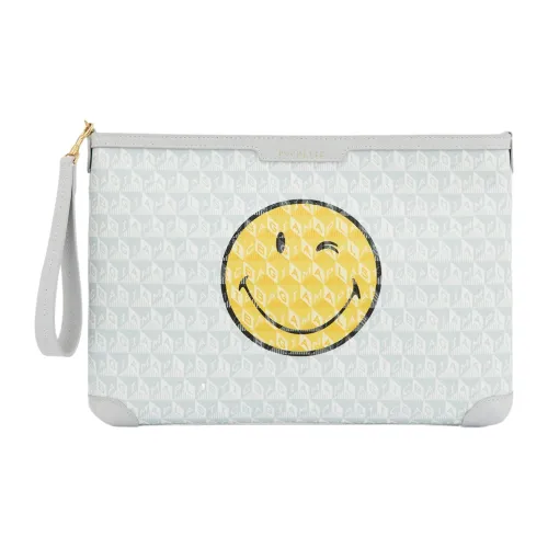 Anya Hindmarch Canvas Clutch Women's Multicolor