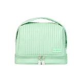 Тост Торт Двухслойный Макияж Сумка Зеленый 1 Упаковка