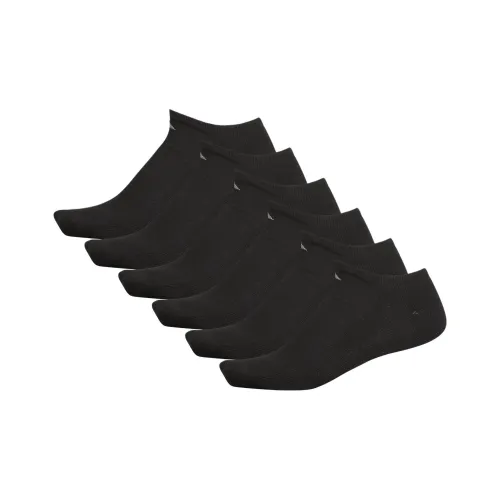 Adidas Низкие носки Мужские 6 пар черные