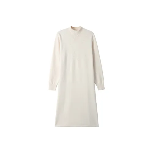 X MOOM Длинное платье с длинными рукавами женское