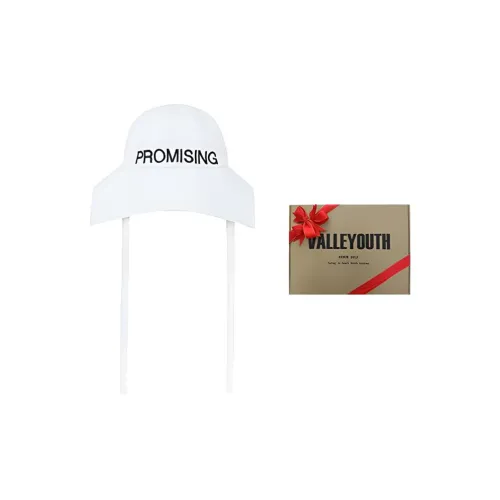 VALLEYOUTH Уличный Универсальный Bucket Hats Unisex Белый