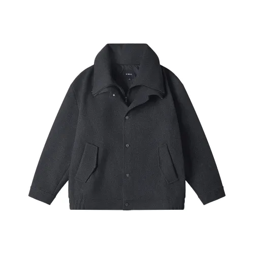 N Max Фотиния Серый Унисекс Пальто