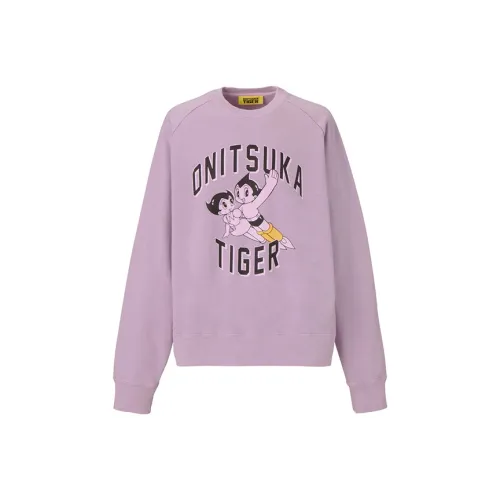 Onitsuka Tiger x Astro Boy Пуловер Свитшот Унисекс Фиолетовый