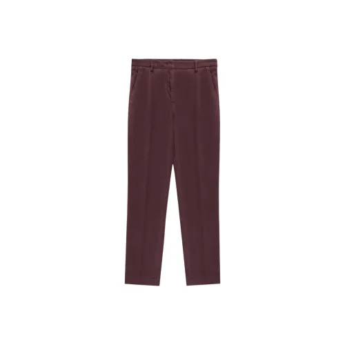 INCOTEX Фиолетовые Женские Повседневные Брюки