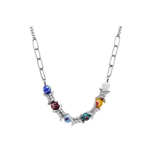 LuluCanaan Титановые стальные ожерелья для мужчин