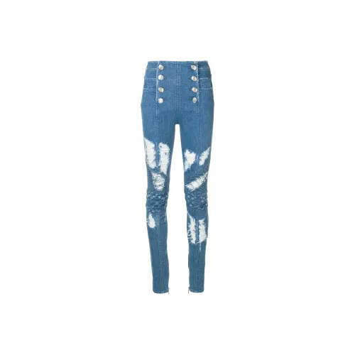BALMAIN Blue Women's Jeans BALMAIN Синий Женские Джинсы