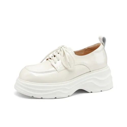 FMM Осенний Оксфорд Обувь Универсальный Преппи стиль JK Обувь Deep Палец Обувь без подкладки Женские Женские