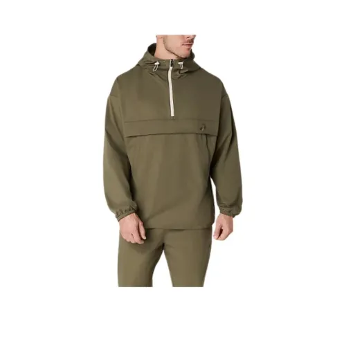 Asics Mantle Зеленый Мужской Куртки