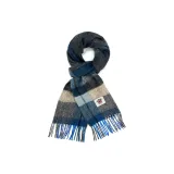 Синий, верблюжий, цвет, черная, клетка