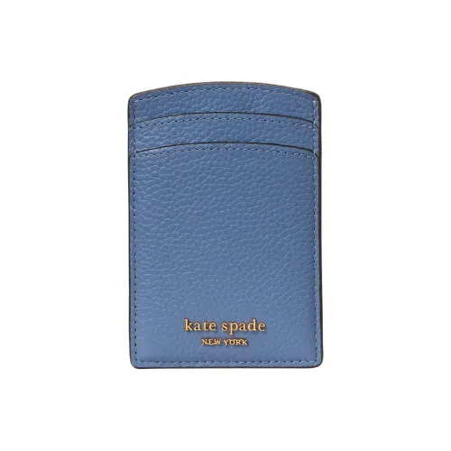 Kate Spade Зернистая кожа личи кожа картхолдер картхолдер женский Stingray синий