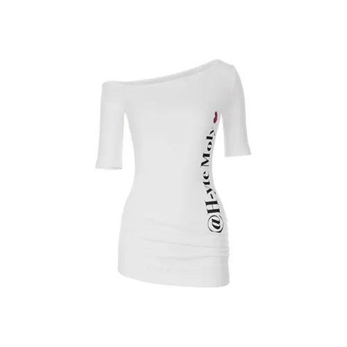 HYTE MOLY Белый Женские T-рубашки