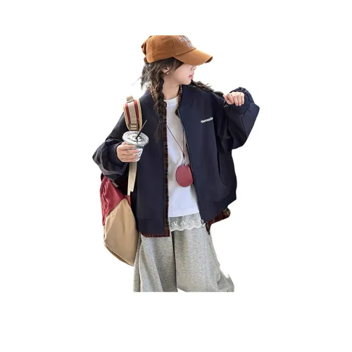 La Cergo Спина Буква Вышивка Куртки Пальто Детский