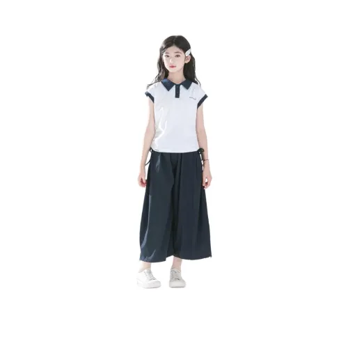 URBANSHOW Короткий рукав Поло + Широкие брюки Seven QUARTER Брюки Лето