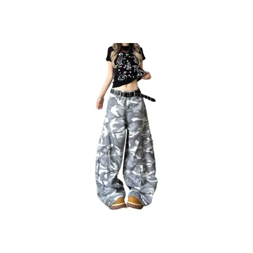 SRCG Камуфляж Унисекс Джинсы