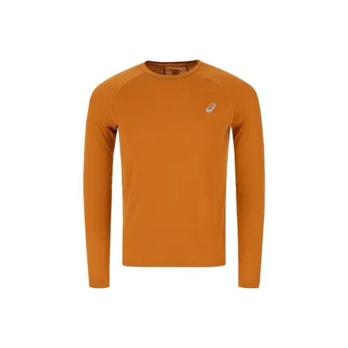ASICS Имбирно-желтый Мужская футболка с коротким рукавом
