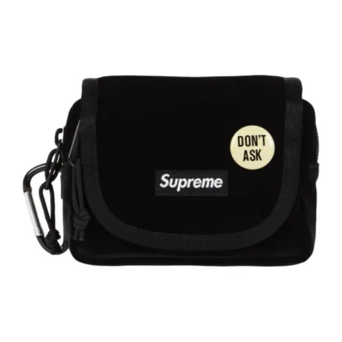 Supreme FW25 Nylon Coin Purse Mini Unisex Black Supreme FW25 Нейлоновый кошелек для монет Mini Унисекс Черный