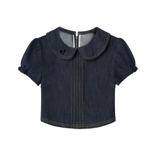 UENA Синий В наличии Женские Рубашки