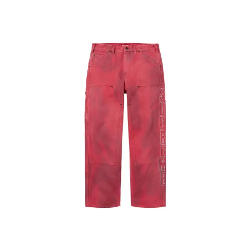 Supreme FW25 WEEK1 Reflective Double Knee Pants Jeans Unisex