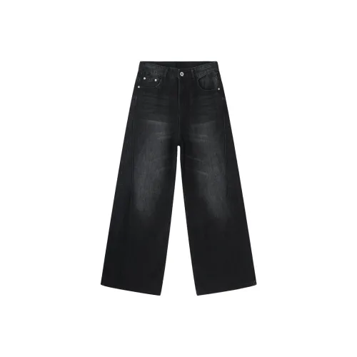 Voguo Relay MID Длина шагового шва (передняя задняя посадка) Джинсы Унисекс