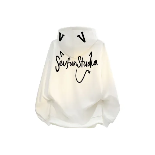 7 SEVFUN Длинный рукав Толстовка Унисекс