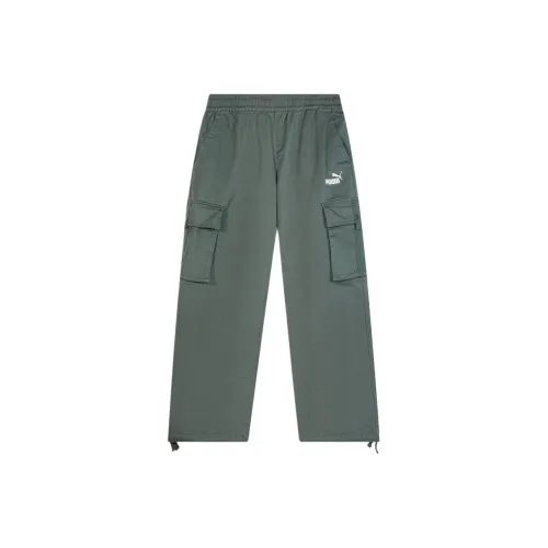 PUMA Ткани вязаные Минеральный серый Мужские Брюки карго