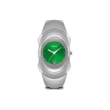 Матовый зеленый эффект макияжа