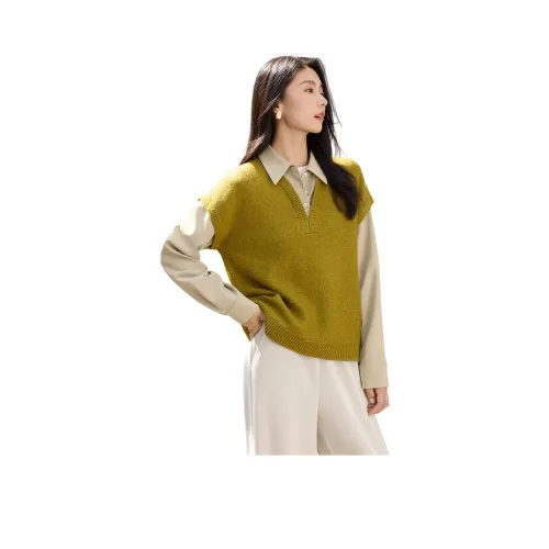 IHIMI Полынно-зеленый Женский Трикотаж