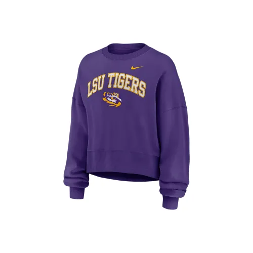 Nike Clothing Фиолетовый Женский Свитшот