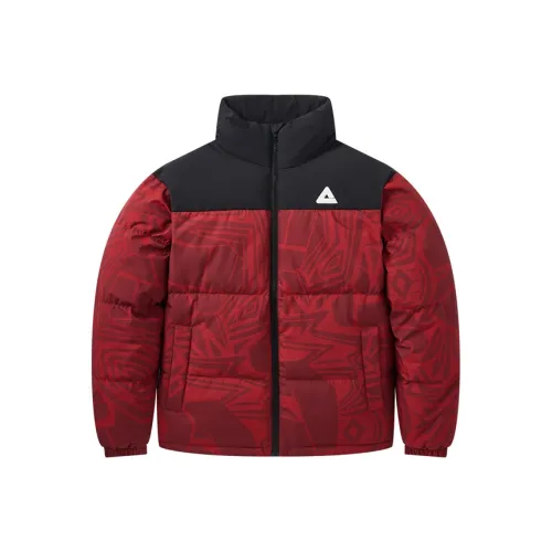 PEAK Пуховик Унисекс Анкора Красный