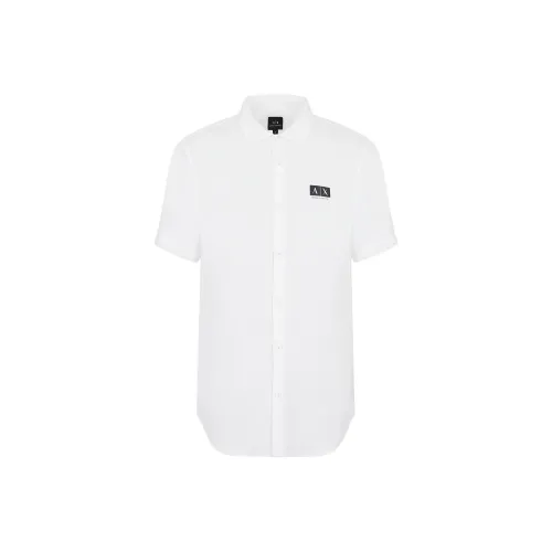 ARMANI EXCHANGEAE SS22 Рубашка Мужская Белая