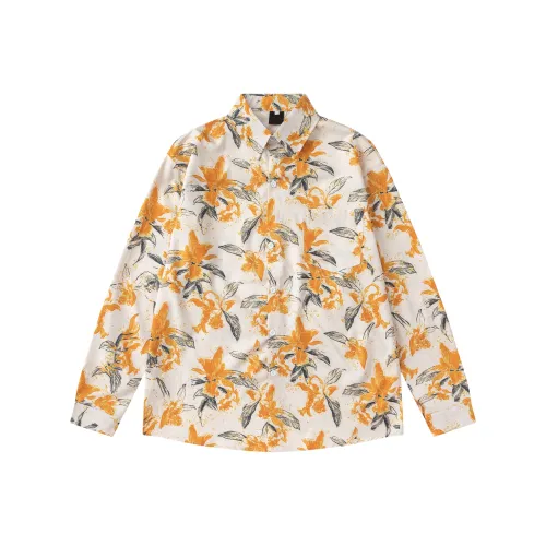 51XXHA Монохромный Унисекс Рубашки