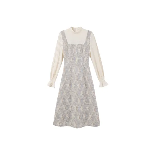 JOSR Длинное платье с длинными рукавами женское