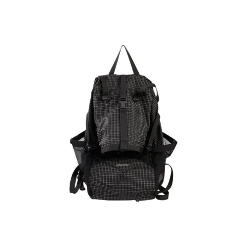 UPON PRO Ткань Рюкзак Стандартный Унисекс Черный