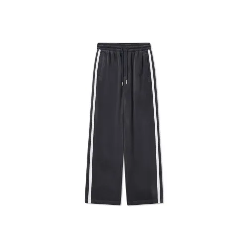 Cabbeen Темно-синий Утолщенный и с флисовой подкладкой Мужские Повседневные Штаны