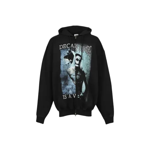 Vetements Черные Мужские Свитшоты