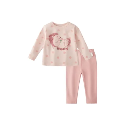 JELLYBABY Cute Animal Print Pajama Set JELLYBABY Милый Комплект Пижам с Животным Принт
