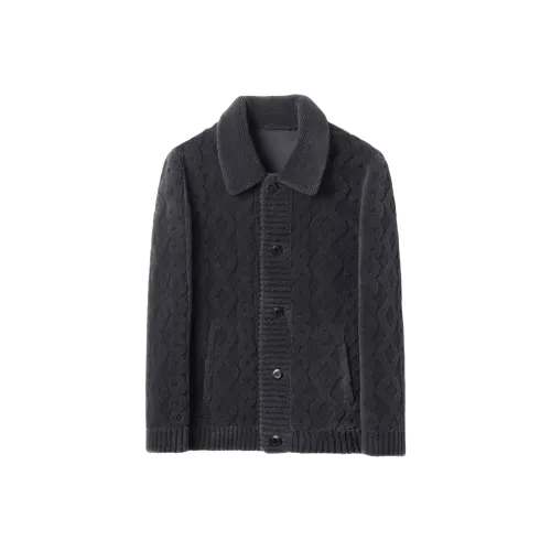 SENJIALUO Вельвет Feel Пальто Мужское