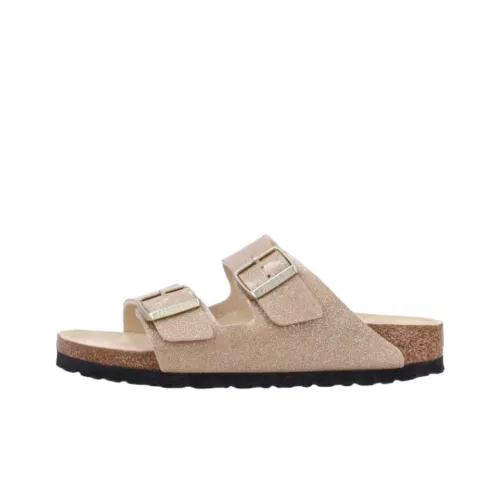 Подростки Birkenstock Arizona BS Детские уличные тапочки Коричневый