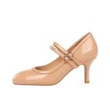 Телесный [Высота каблука 7 см]