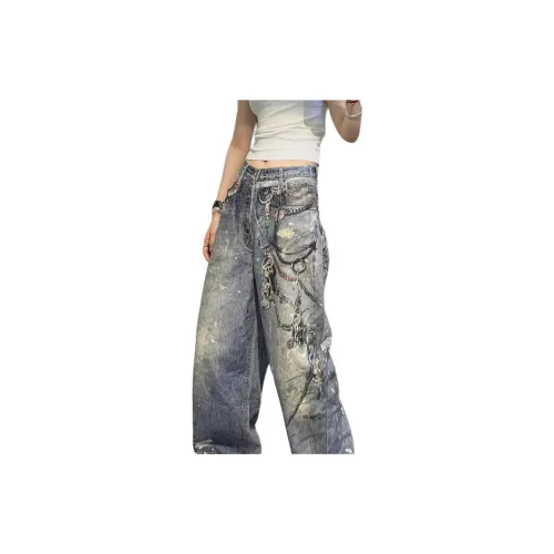 CIZA Синий Унисекс Джинсы