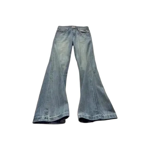 BLACK AT Синий Унисекс Джинсы