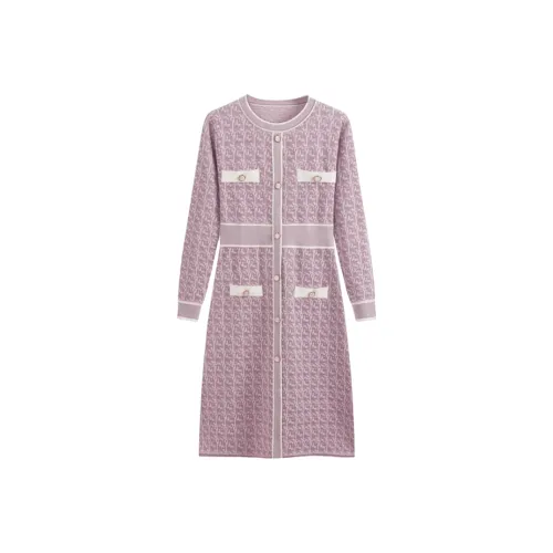 JOSR Длинное платье с длинными рукавами женское