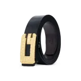 Черная золотая пряжка