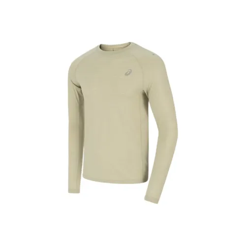 ASICS Серый Зеленый Мужской T-Рубашка