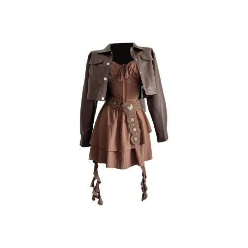 TSKIU Изображение Цвет Женский Комплект Юбка