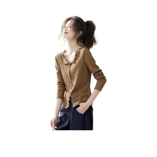 MOHANYIMEI Кофе Женские T-рубашки